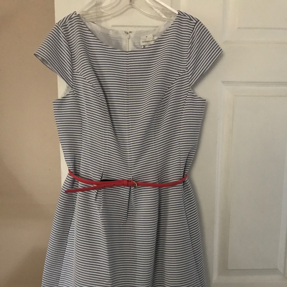 Christopher and Banks cap sleeve new dress